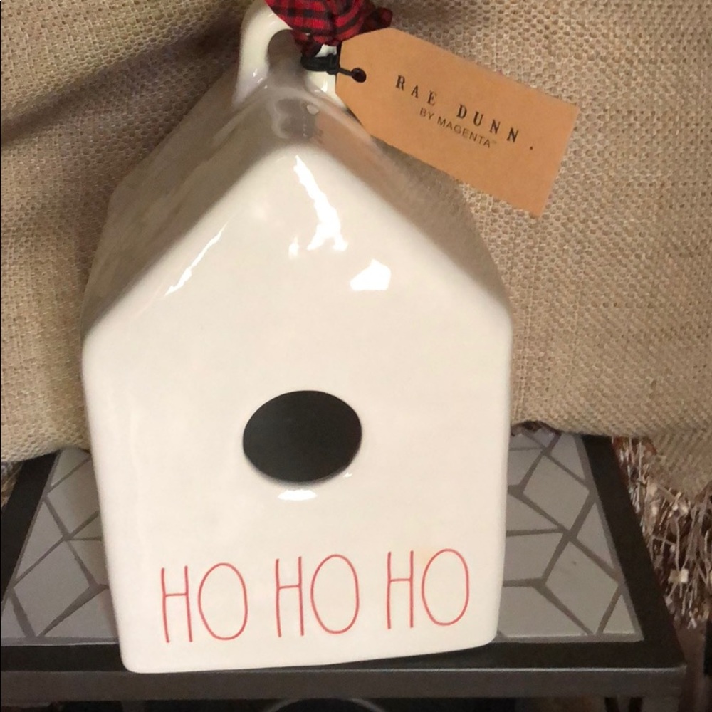 Rae Dunn Christmas Birdhouse